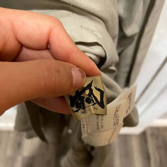 MATSUO International Japan Lagenlook tan Tunic 38 - Picture 3 of 8